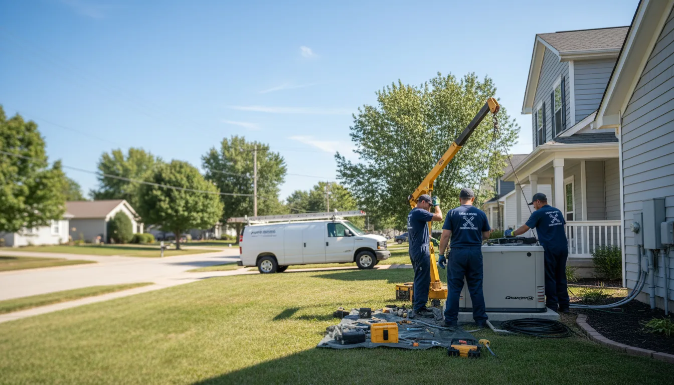 Generator Installation in West Warren, MA near me